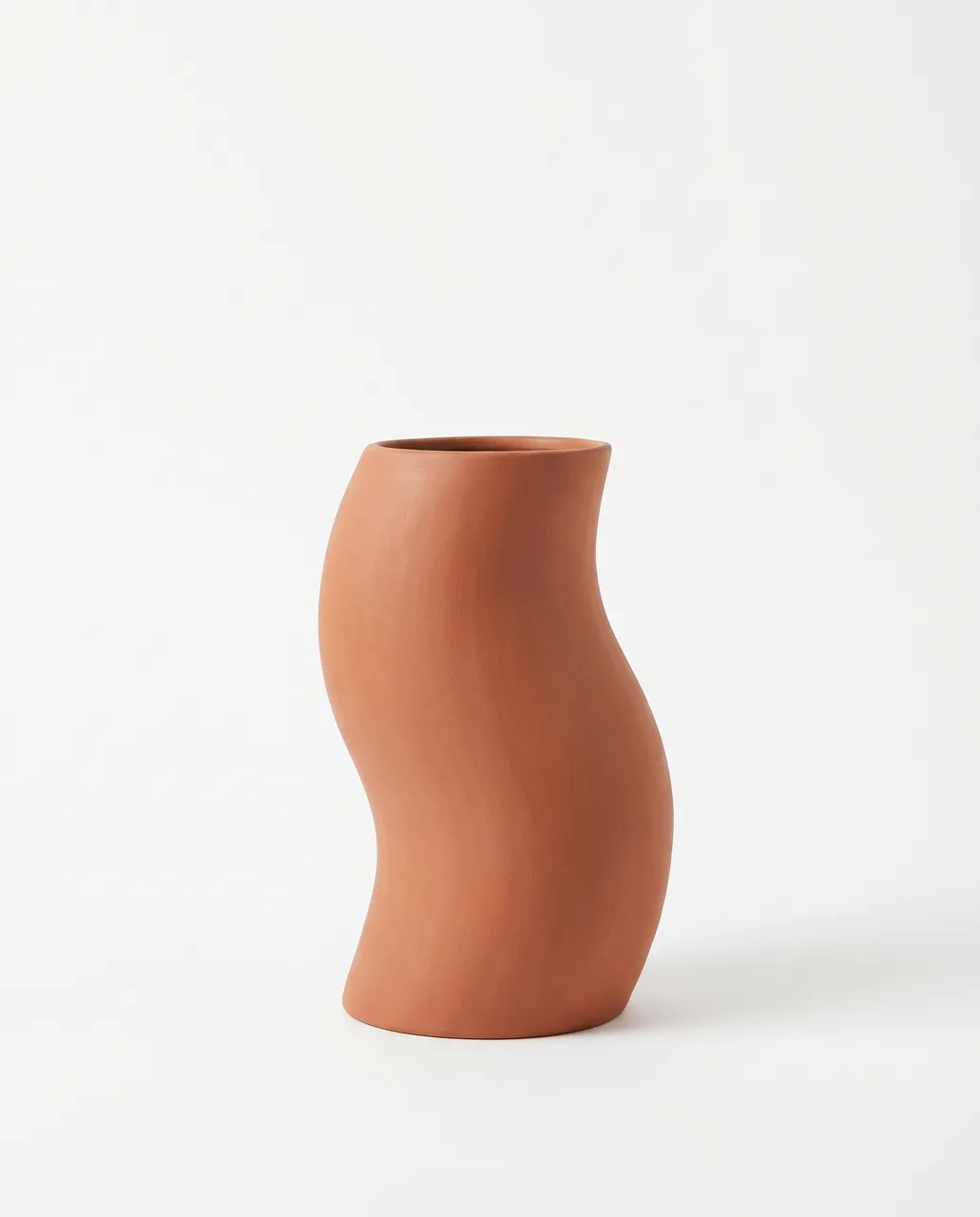 Prima — packshot del vaso su sfondo bianco