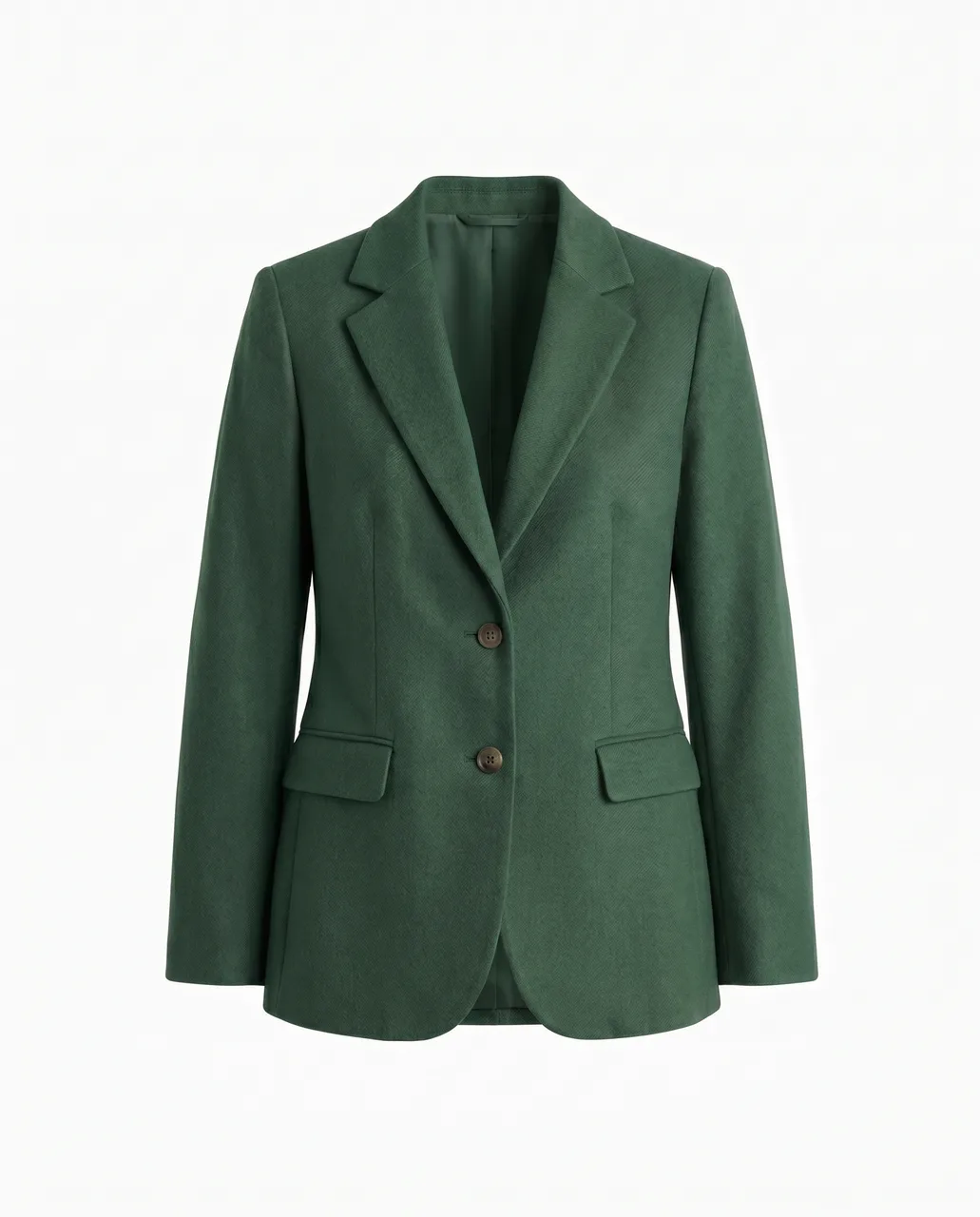 Variante colore verde dello stesso blazer